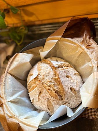 Sourdough Bread in a Dutch oven